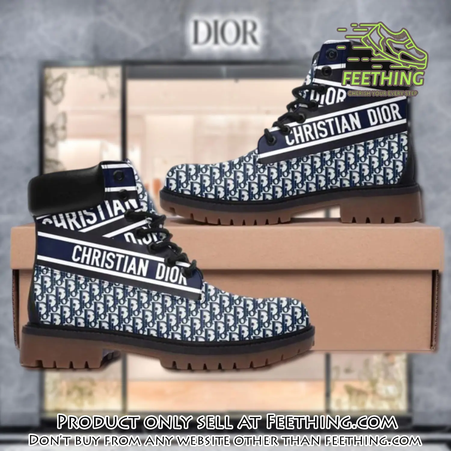 Christian dior luxury brand boots premium gifts for men women ft3557582
